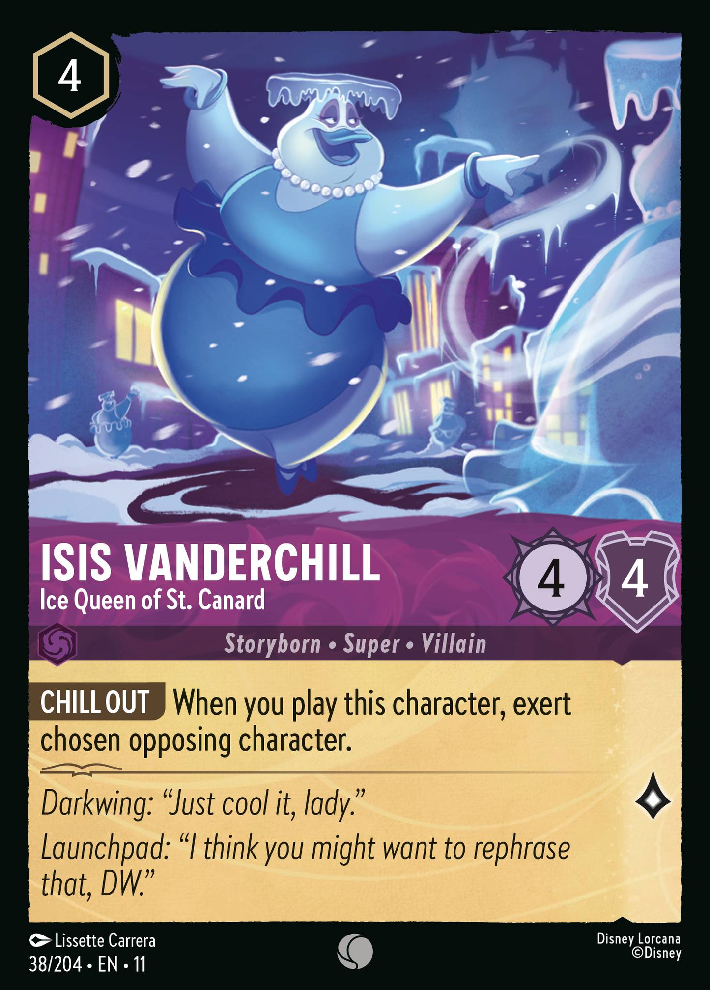 038/204 Isis Vanderchill - Ice Queen of St. Canard