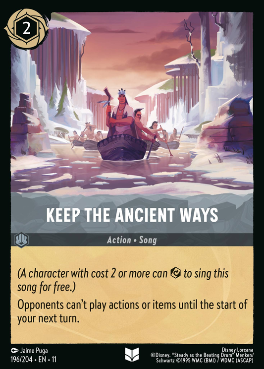 196/204 Keep the Ancient Ways