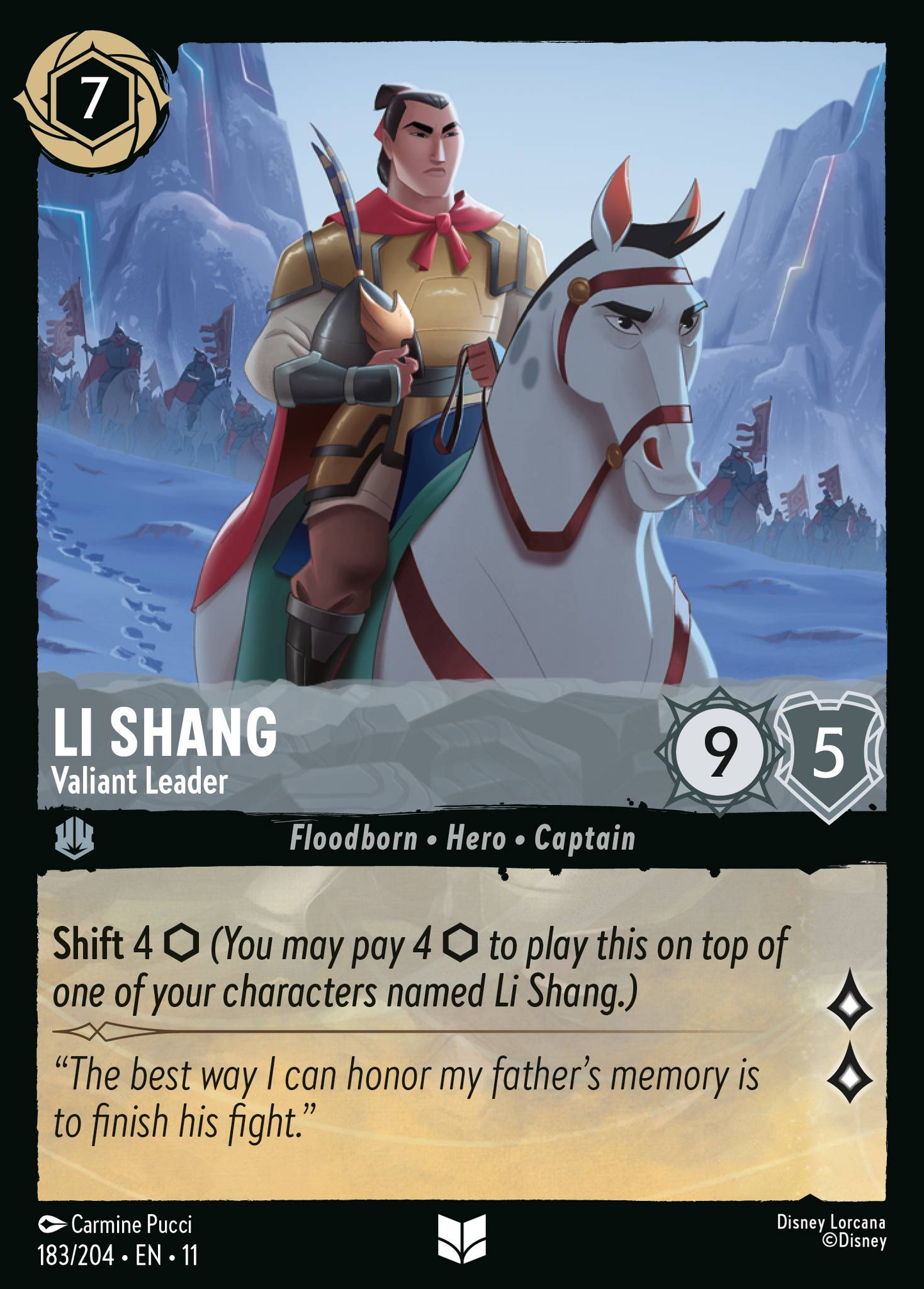 183/204 Li Shang - Valiant Leader