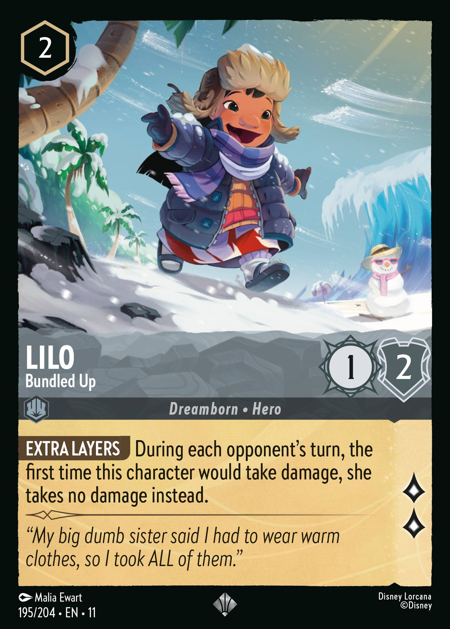 195/204 Lilo - Bundled Up