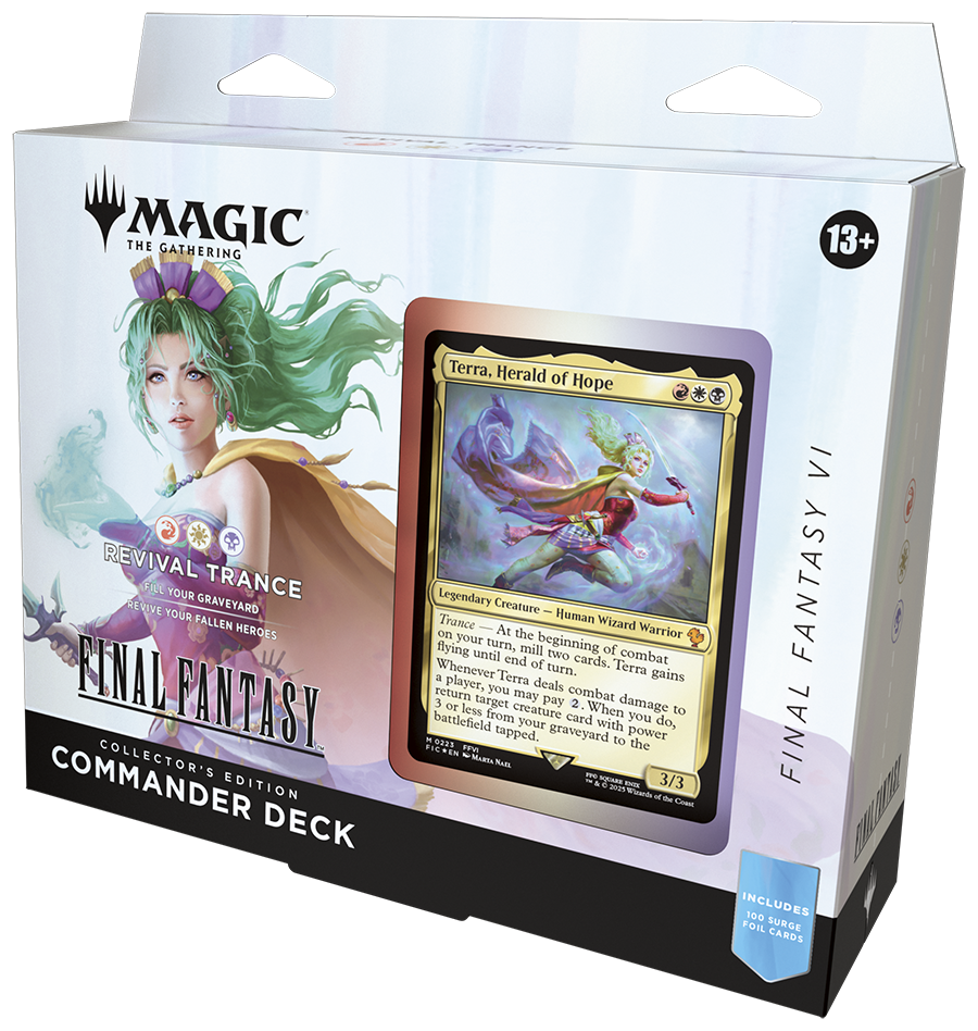 Magic: The Gathering - FINAL FANTASY Commander Decks: Collector's Edi Castle Black TCG Magic: The Gathering - FINAL FANTASY Commander Decks: Collector's Edi Castle Black TCG