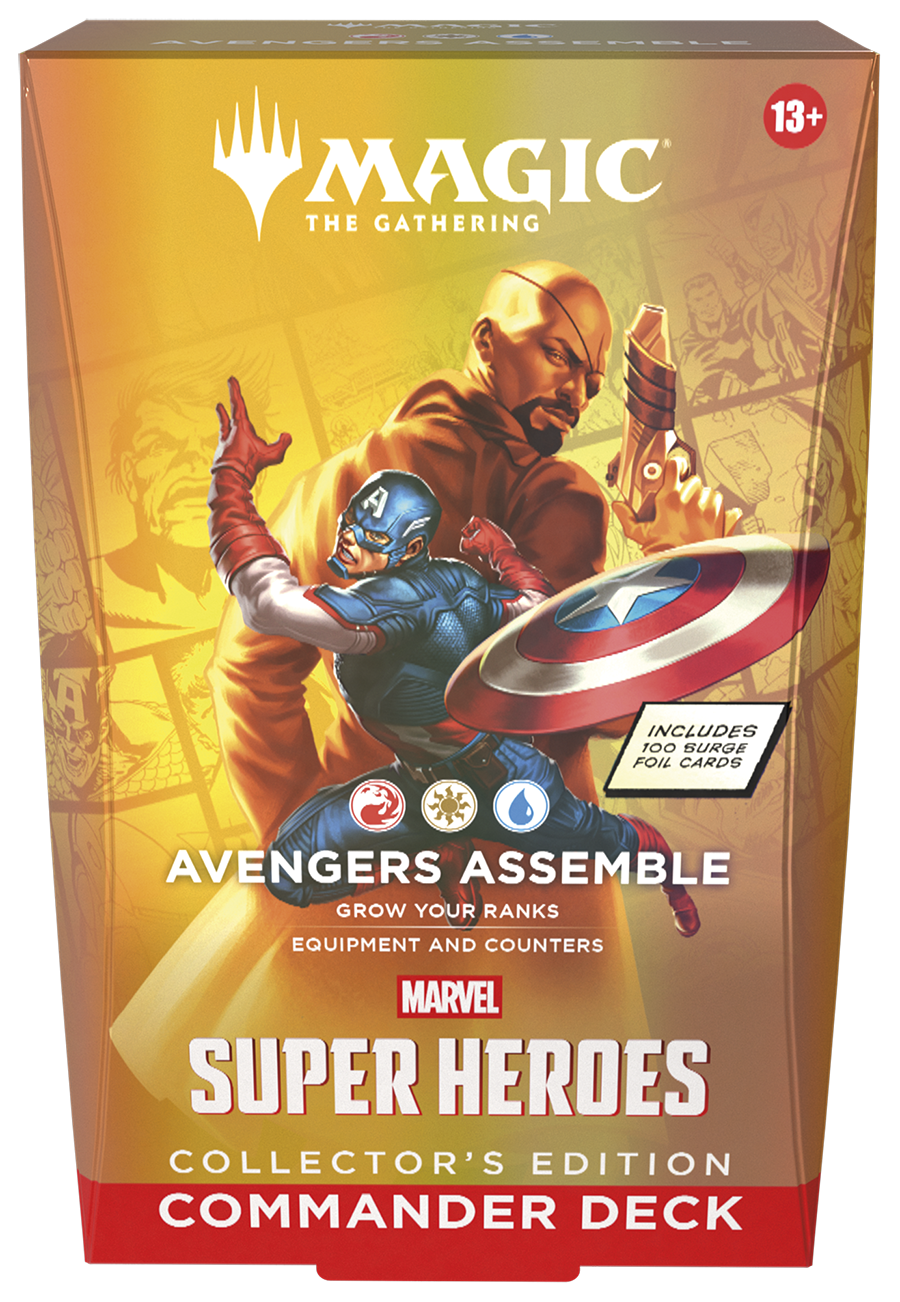 Magic: The Gathering® | Marvel Super Heroes Commander Decks Collector's Edition (ALL 4 Decks)