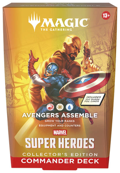 Magic: The Gathering® | Marvel Super Heroes Commander Decks Collector's Edition (ALL 4 Decks)