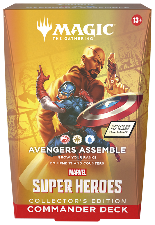 Magic: The Gathering® | Marvel Super Heroes Commander Decks Collector's Edition (ALL 4 Decks)