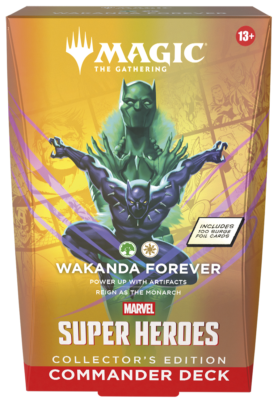 Magic: The Gathering® | Marvel Super Heroes Commander Decks Collector's Edition (ALL 4 Decks)