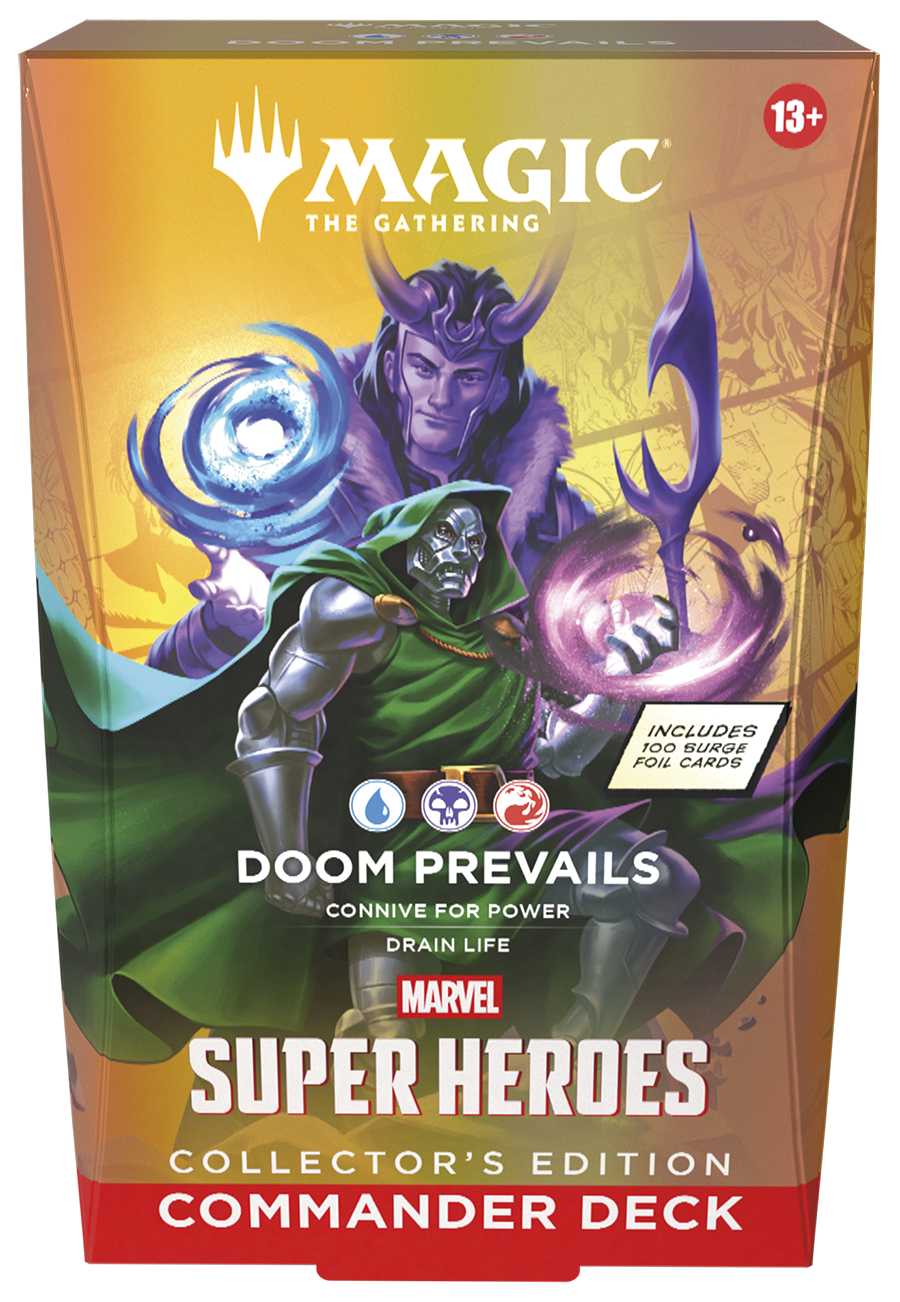 Magic: The Gathering® | Marvel Super Heroes Commander Decks Collector's Edition (ALL 4 Decks)