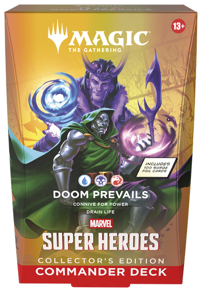 Magic: The Gathering® | Marvel Super Heroes Commander Decks Collector's Edition (ALL 4 Decks)