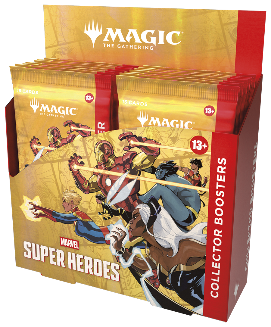 Magic: The Gathering® | Marvel Super Heroes Collector Booster Display