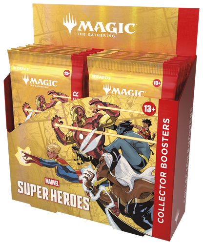 Magic: The Gathering® | Marvel Super Heroes Collector Booster Display