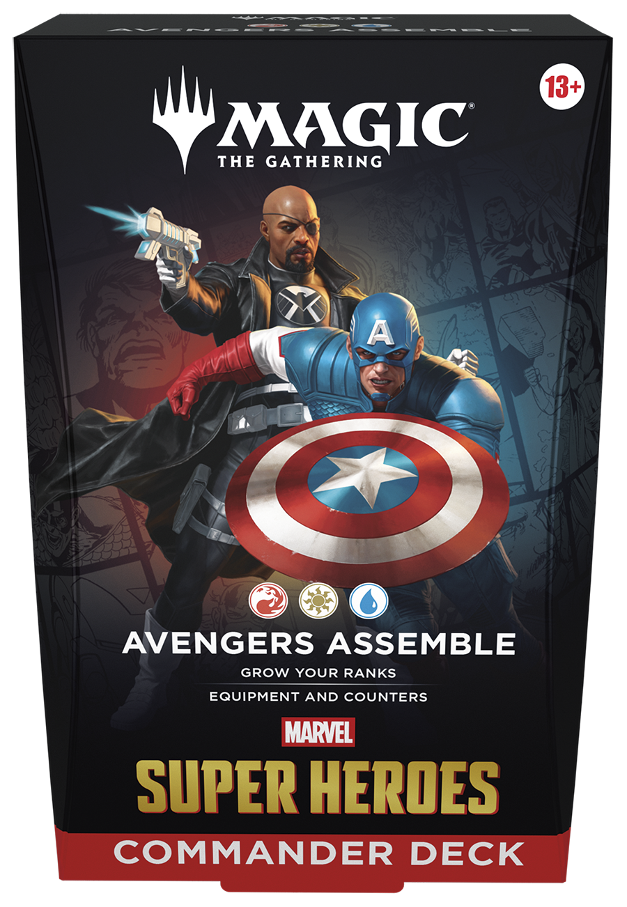 Magic: The Gathering® | Marvel Super Heroes Commander Decks (ALL 4 Decks)
