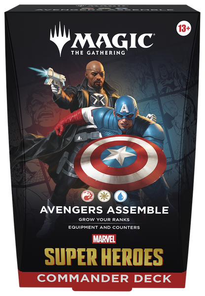 Magic: The Gathering® | Marvel Super Heroes Commander Decks (ALL 4 Decks)