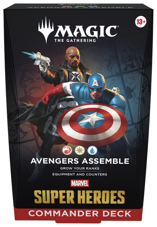 Magic: The Gathering® | Marvel Super Heroes Commander Decks (ALL 4 Decks)
