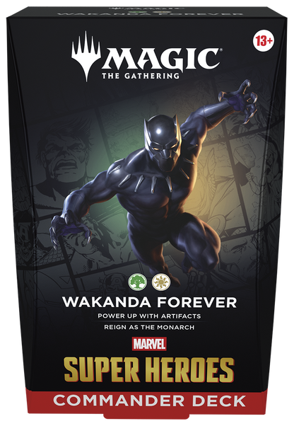 Magic: The Gathering® | Marvel Super Heroes Commander Decks (ALL 4 Decks)