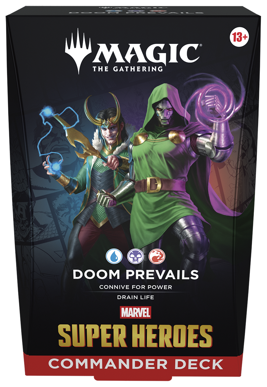 Magic: The Gathering® | Marvel Super Heroes Commander Decks (ALL 4 Decks)