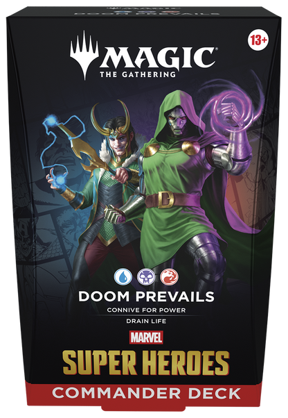 Magic: The Gathering® | Marvel Super Heroes Commander Decks (ALL 4 Decks)