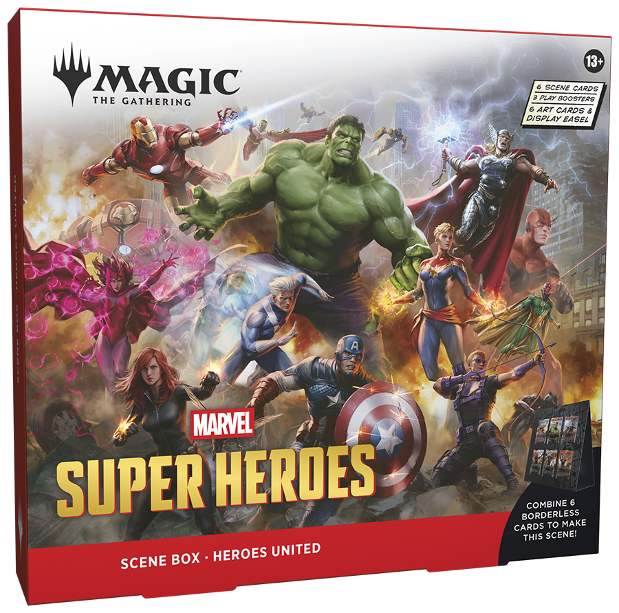 Magic: The Gathering® | Marvel Super Heroes Scene Boxes (Bundle 1 each)