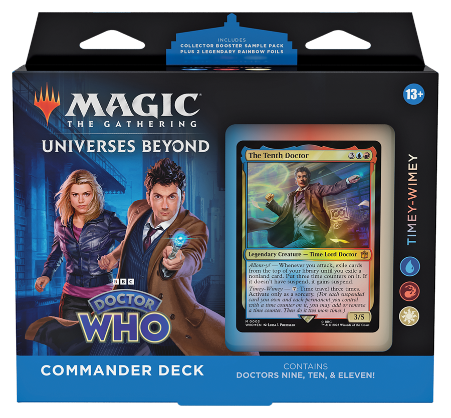 [MTG]Magic the Gathering: Doctor Who Commander Deck, Timey-Wimey