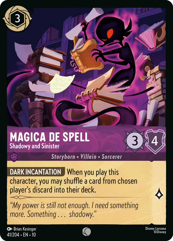 Magica De Spell - Shadowy and Sinister [041/204]