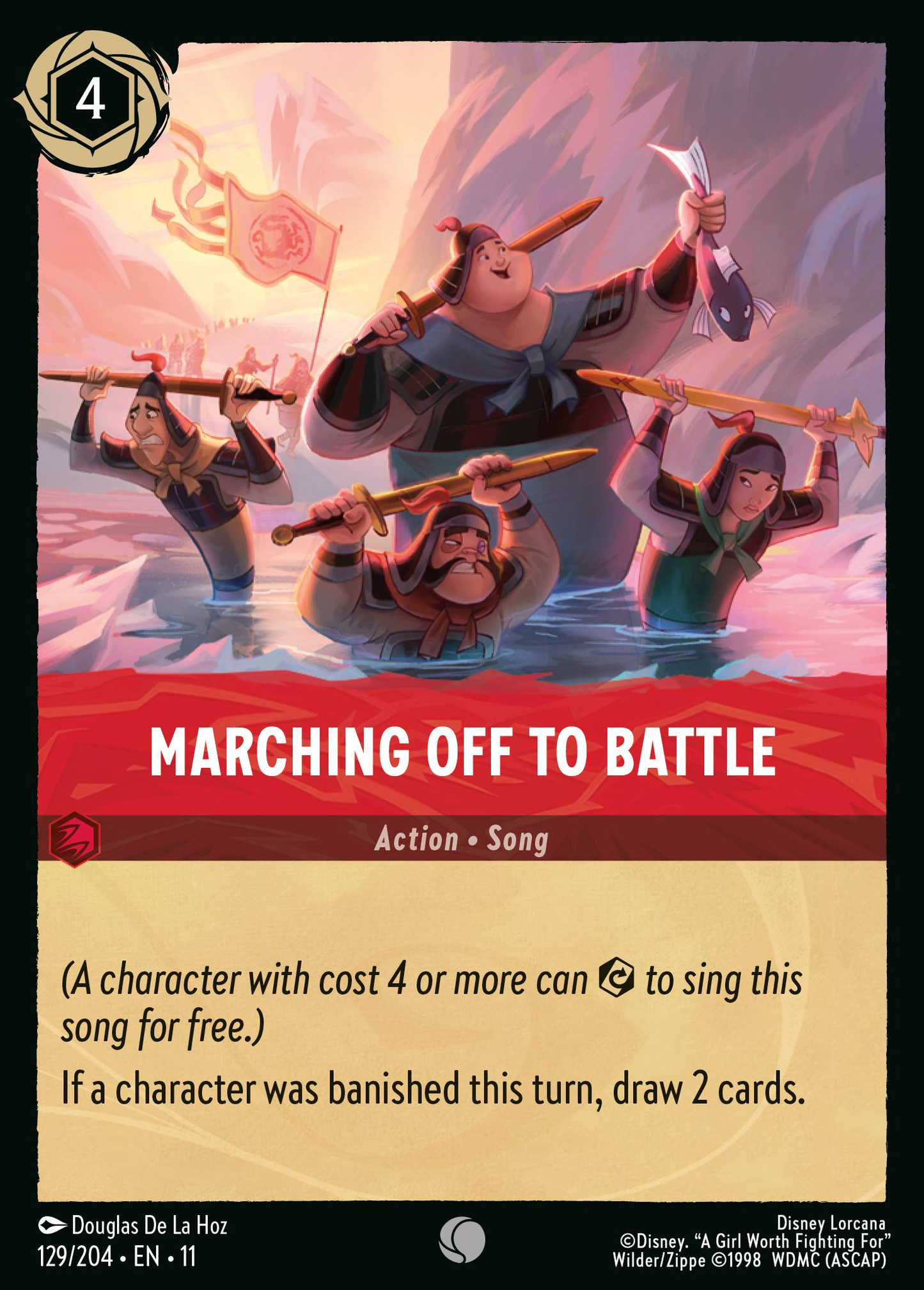 129/204 Marching Off to Battle