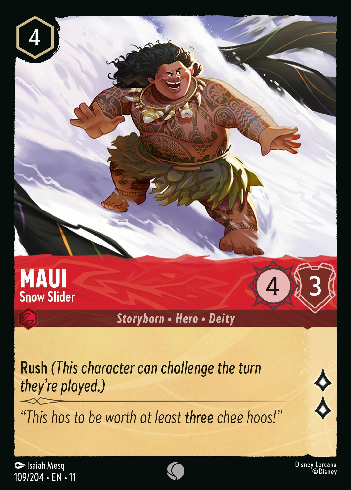 109/204 Maui - Snow Slider
