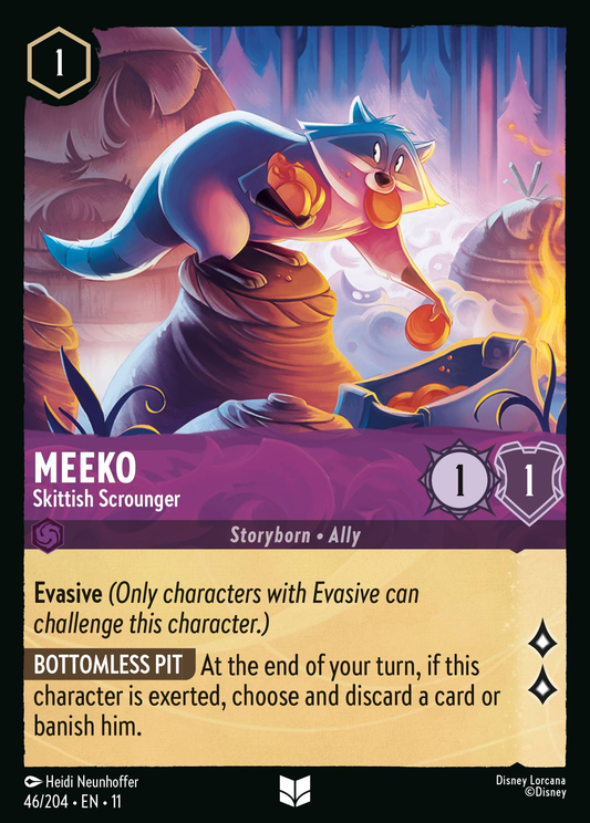 046/204 Meeko - Skittish Scrounger