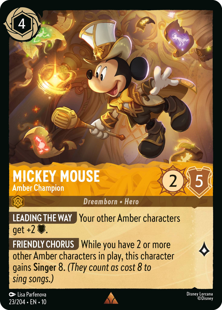 Mickey Mouse - Amber Champion [023/204]