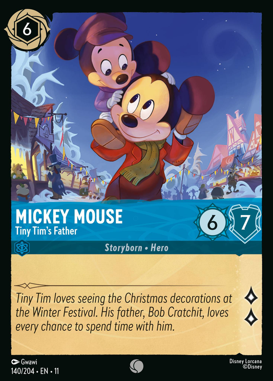 140/204 Mickey Mouse - Tiny Tim's Father