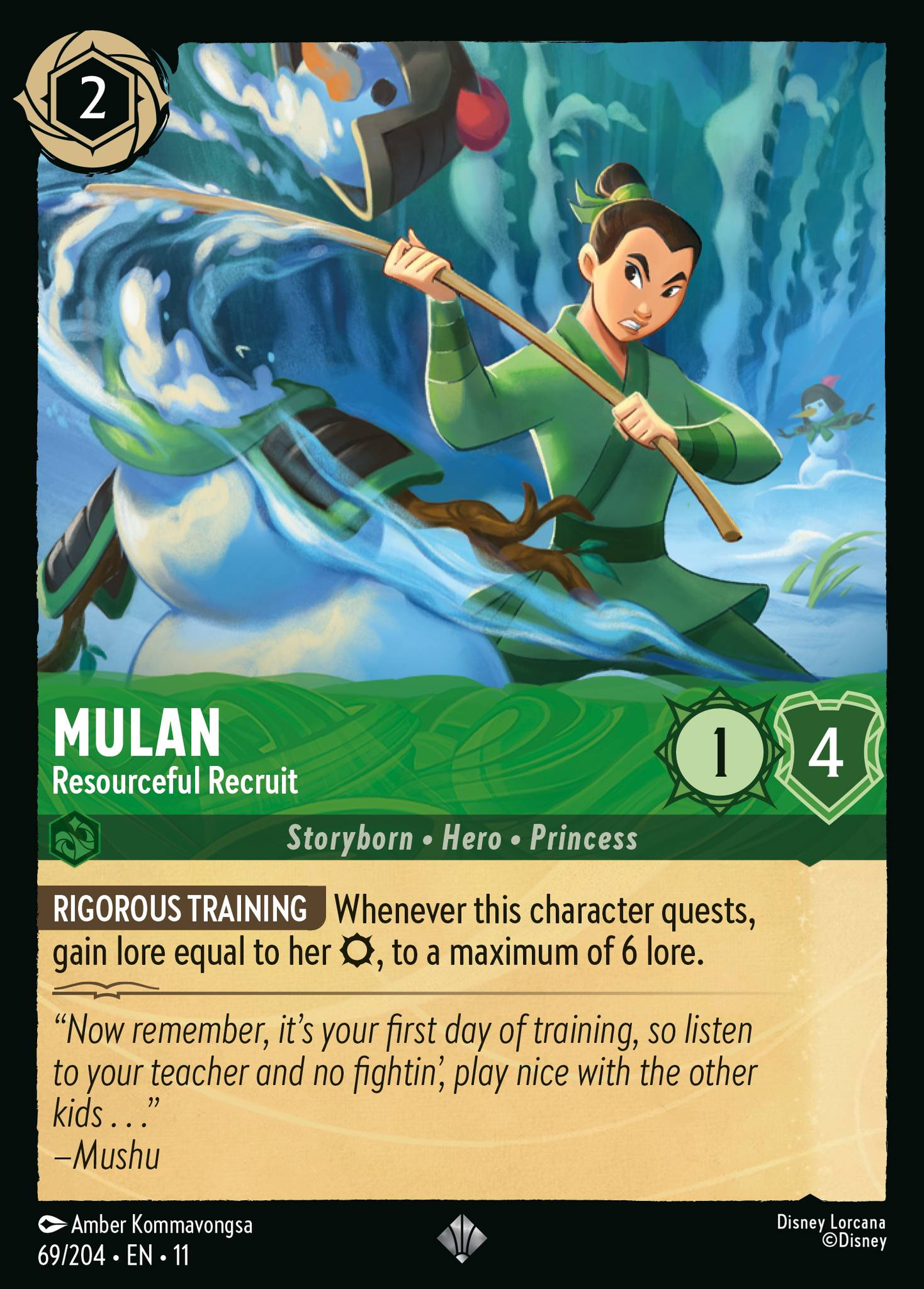 069/204 Mulan - Resourceful Recruit
