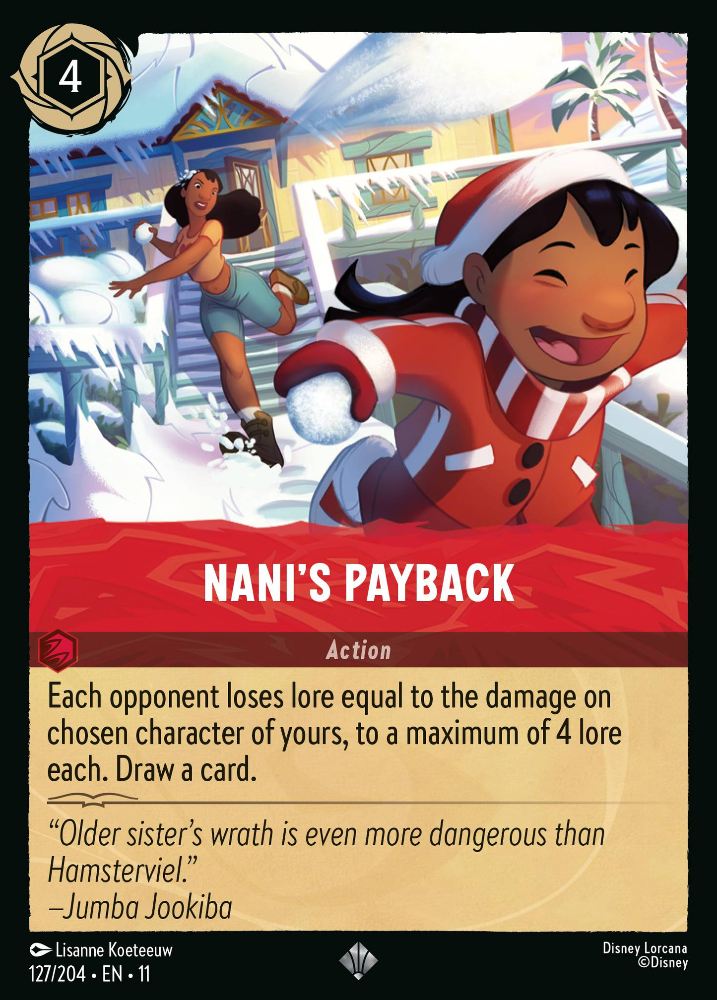 127/204 Nani's Payback