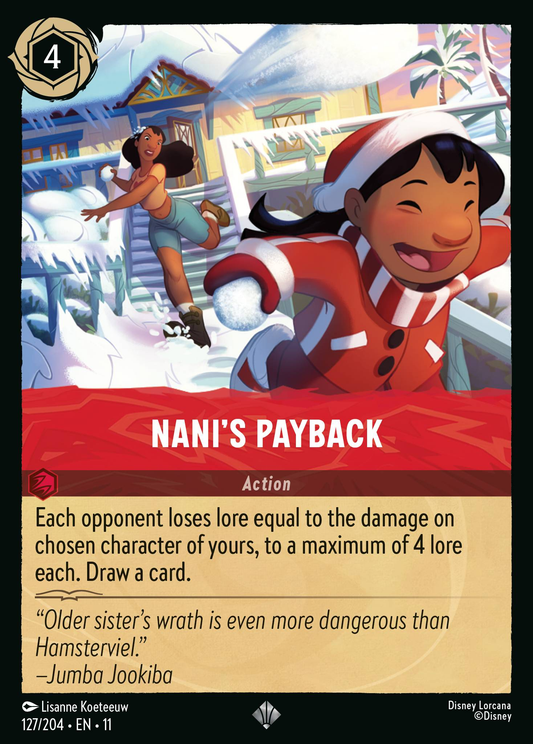 127/204 Nani's Payback