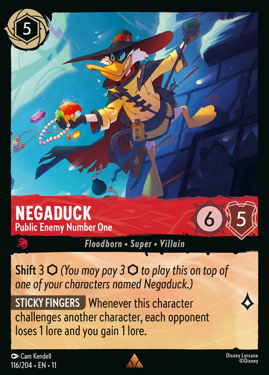 116/204 Negaduck - Public Enemy Number One