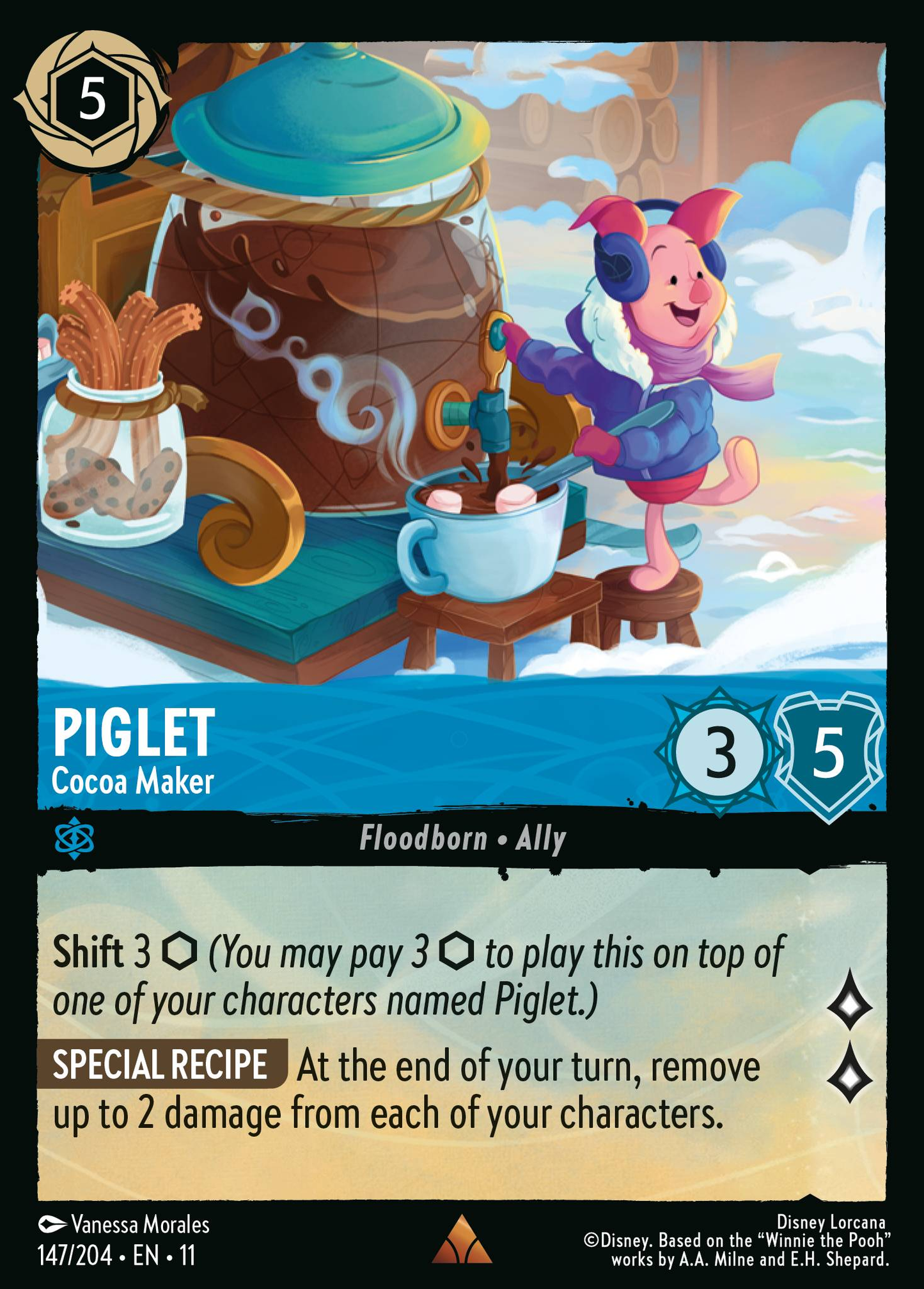 147/204 Piglet - Cocoa Maker