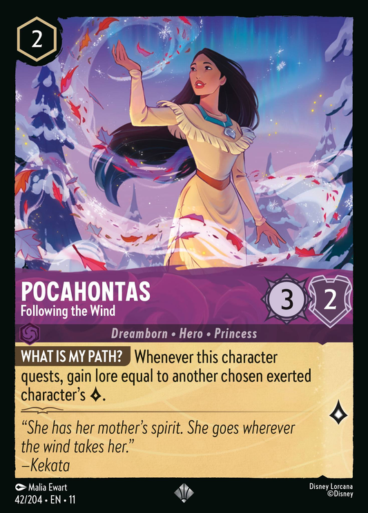 042/204 Pocahontas - Following the Wind