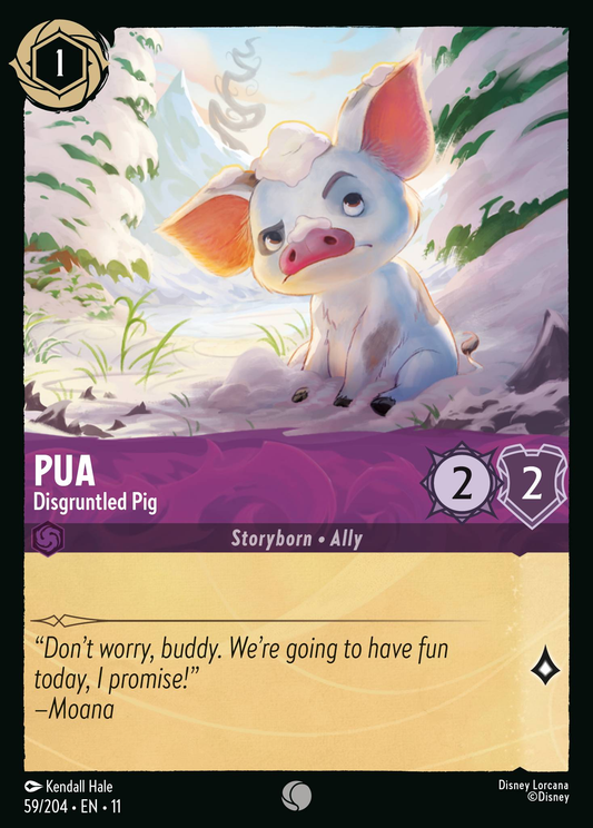 059/204 Pua - Disgruntled Pig