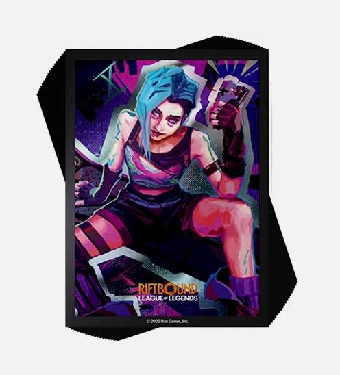 Riftbound: Origins -  JinX Art Sleeves - League of Legends TCG 100 PCs