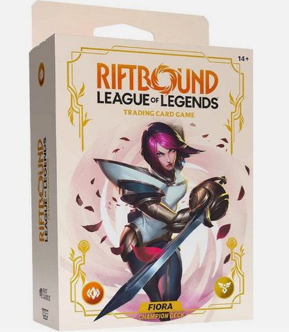 Riftbound: Spiritforged - Spiritforged Champion Deck - Fiora l League of Legends TCG