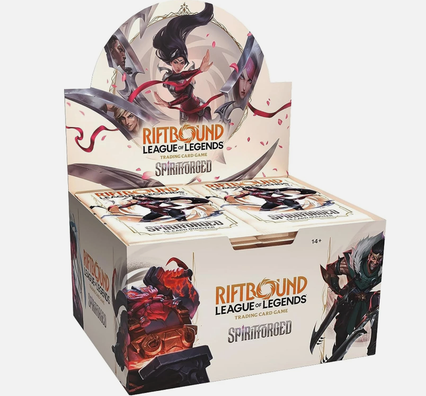 Riftbound: [Max 1 Box]Spiritforged - Booster Display Box l League of Legends TCG