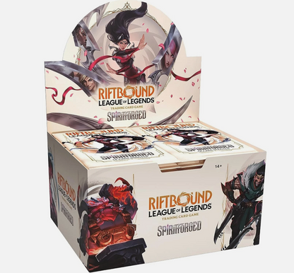 Riftbound: [Max 1 Box]Spiritforged - Booster Display Box l League of Legends TCG