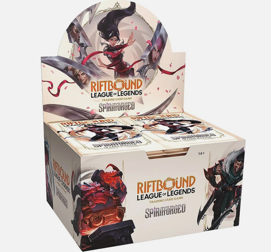 Riftbound: [Max 1 Box]Spiritforged - Booster Display Box l League of Legends TCG