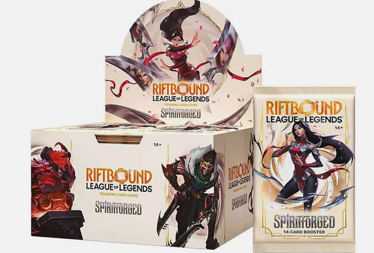 Riftbound: [Max 1 Box]Spiritforged - Booster Display Box l League of Legends TCG