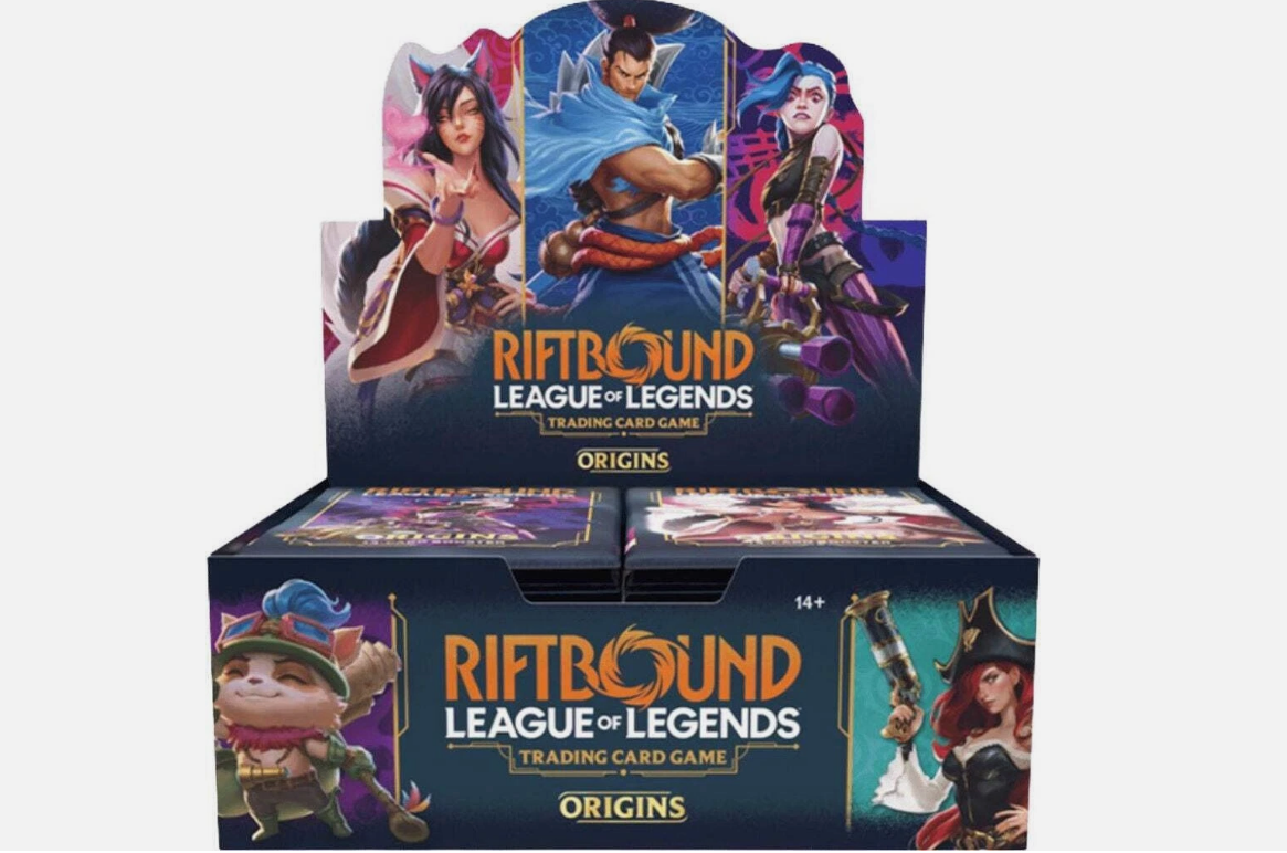 Riftbound: [Max 1 Box] Origins - Booster Display Box l League of Legends TCG