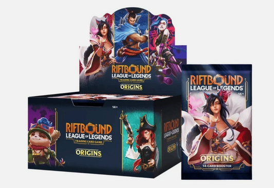 Riftbound: [Max 1 Box] Origins - Booster Display Box l League of Legends TCG