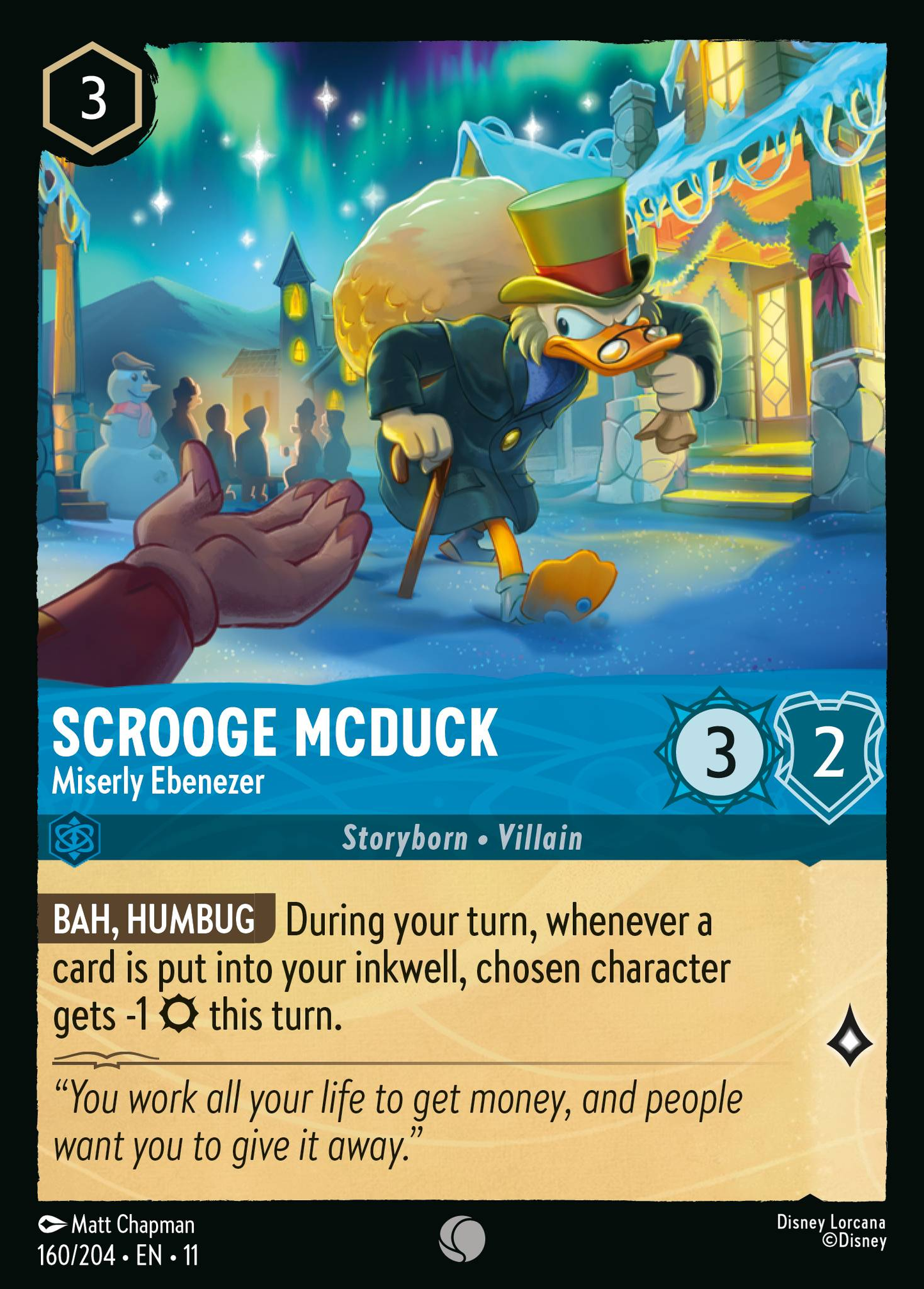 160/204 Scrooge McDuck - Miserly Ebenezer