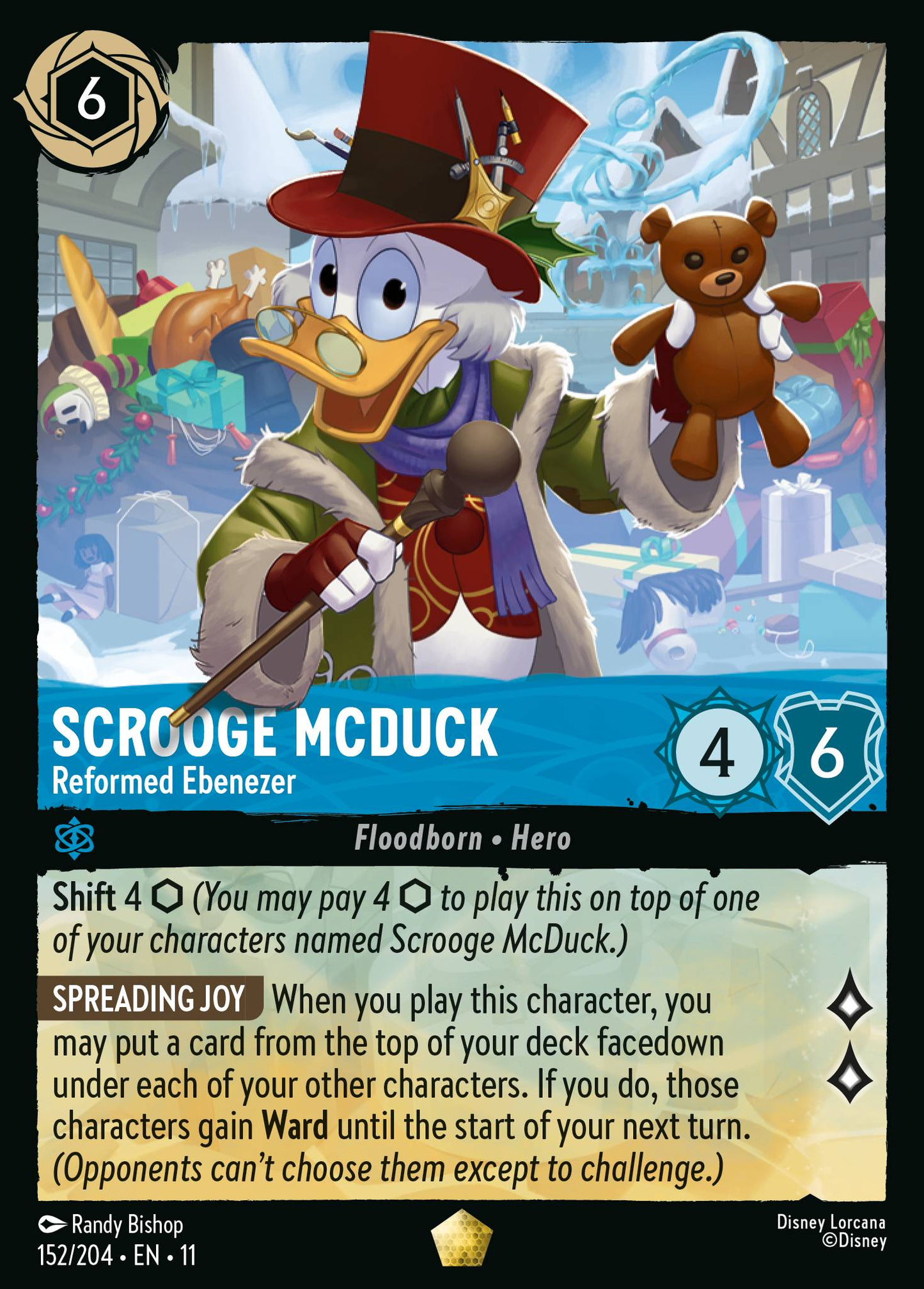 152/204 Scrooge McDuck - Reformed Ebenezer