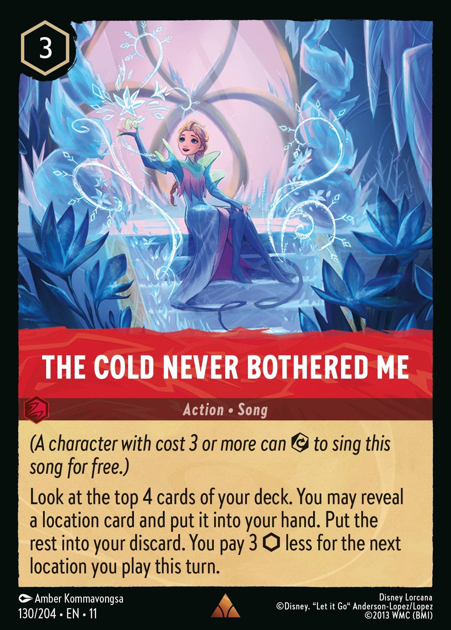 130/242 The Cold Never Bothered Me