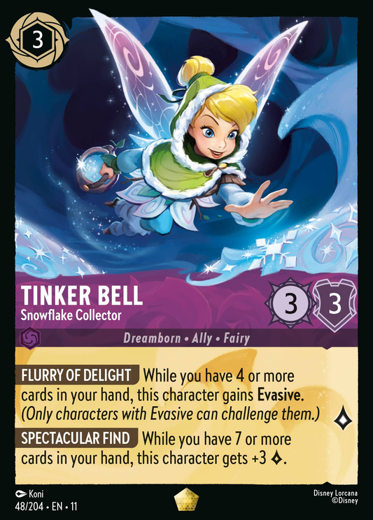 048/204 Tinker Bell - Snowflake Collector