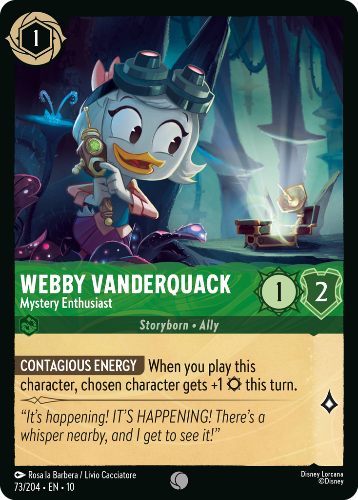Webby Vanderquack - Mystery Enthusiast [073/204]