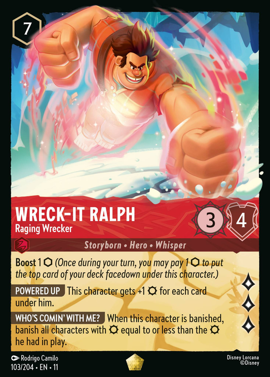 103/204 Wreck-it Ralph - Raging Wrecker