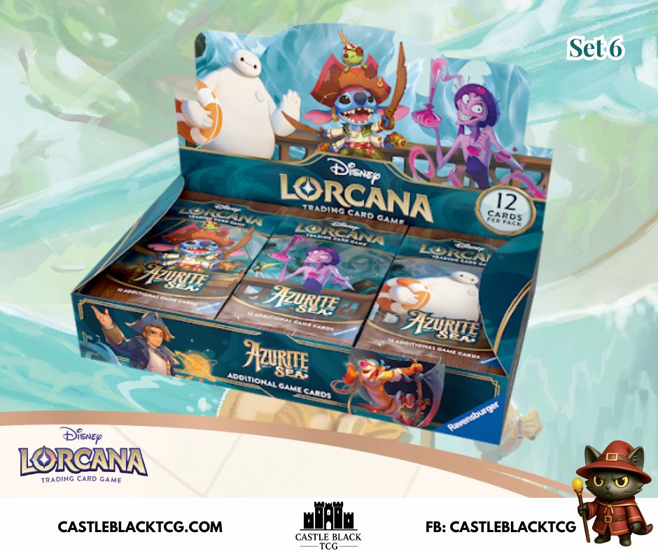 Lorcana: Azurite Sea(Set 6) Booster Pack