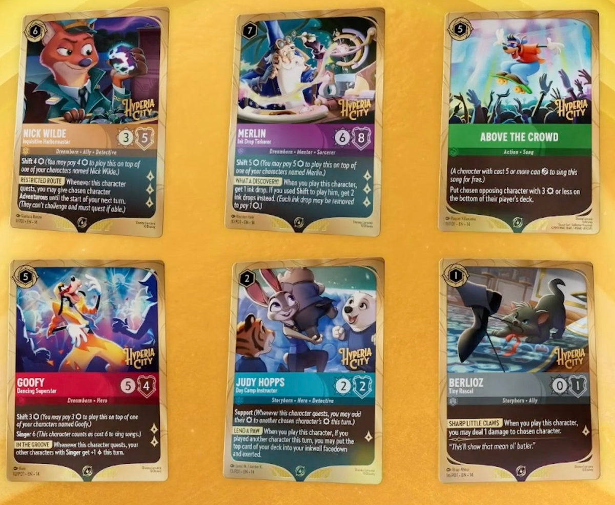 [Fully Booked] Lorcana Pre-Release Pack Set 14 Hyperia City
